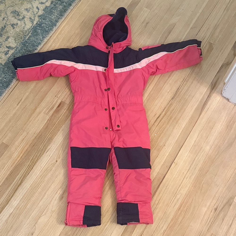 L.L. Bean Girls Hooded Snowsuit